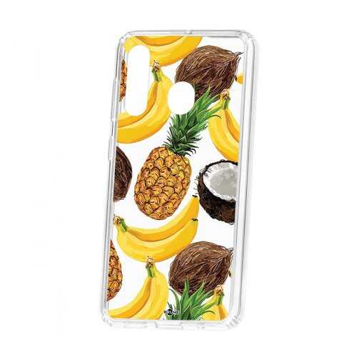 Чехол Kruche Samsung Galaxy A60 2019 Print Тропический микс