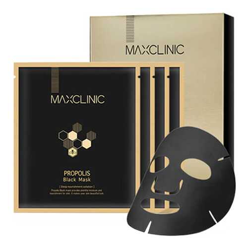 Маска для лица Maxclinic Propolis Black Mask 4*25 мл