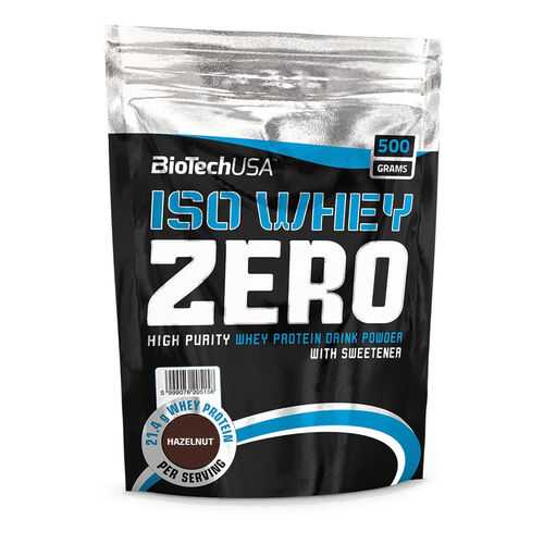 Протеин BioTech Iso Whey Zero 500 г Hazelnut