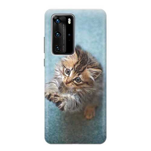 Чехол RE:PA для Huawei P40 Pro с принтом Котёнок на голубом