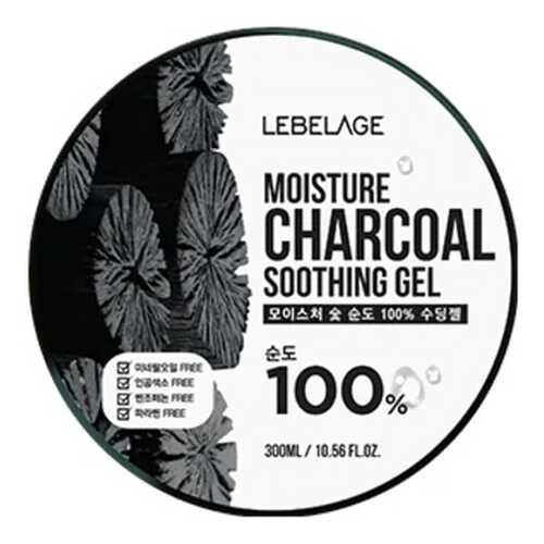 Гель для лица Lebelage Moisture Charcoal Soothing Gel 300 мл