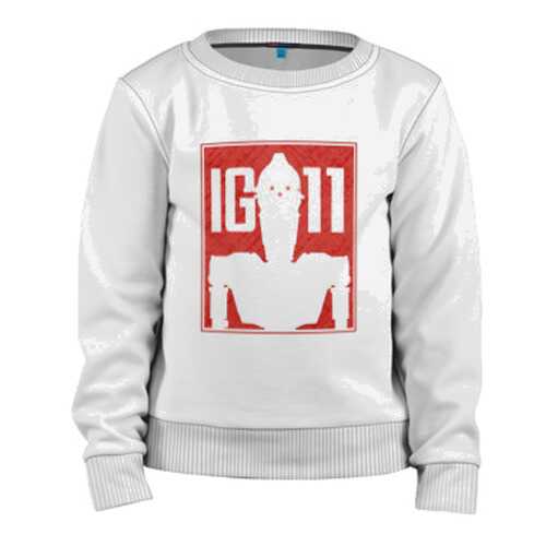 Детский свитшот ВсеМайки IG-11 The Mandalorian хлопок, размер 152