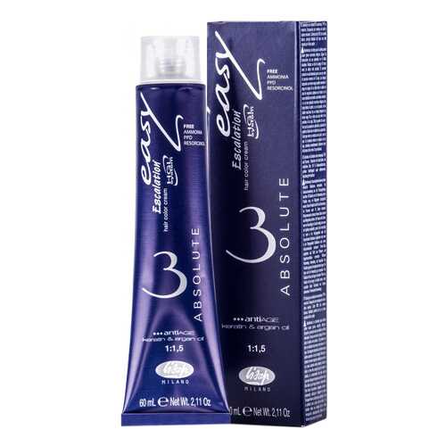 Краска для волос Lisap Milano Escalation Easy Absolute 3 55/43 Орех макадамии 60 мл
