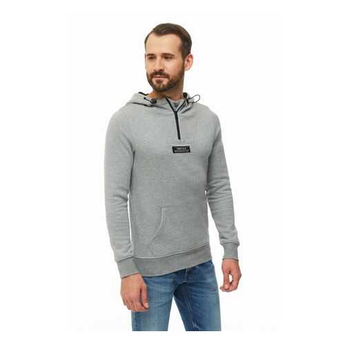Толстовка мужская TOM TAILOR 1014781-10695 серая L