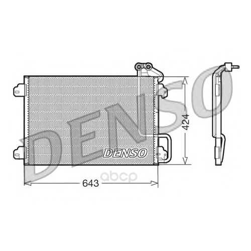 Радиатор кондицинера 643x424 Denso DCN23013
