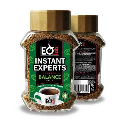 Кофе Espressolab Instant Experts Balance Brazil растворимый 95 г