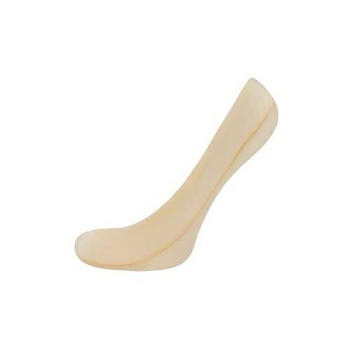 Капроновые подследники женские Mademoiselle C002 (1 p.) бежевые 36-38
