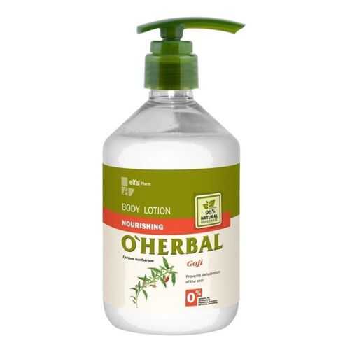 Питательный лосьон для тела с экстрактом годжи O’Herbal, 500 мл