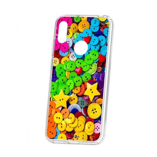 Чехол Huawei Y6 2019 Kruche Print Пуговки