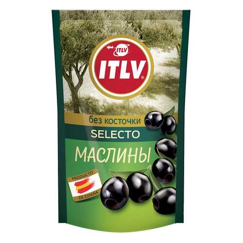 Маслины ITLV без косточки 170 г