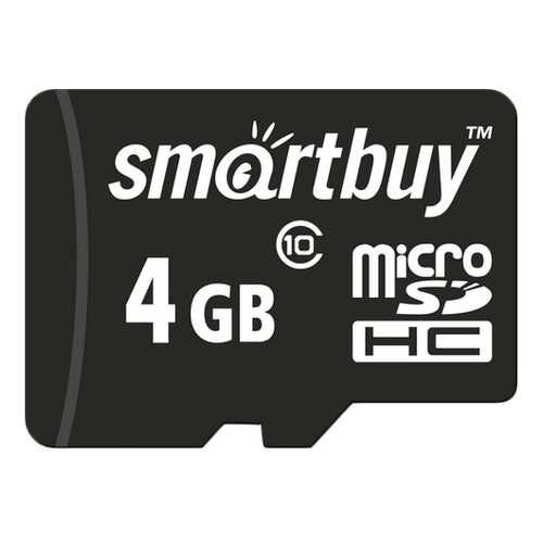 Карта памяти SmartBuy Micro SDHC SB4GBSDCL10-00 4GB