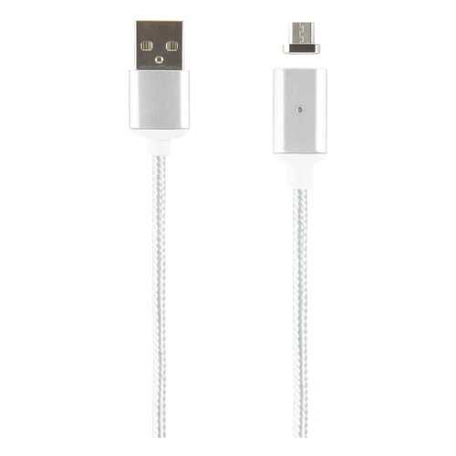 Кабель Red Line USB - micro USB, neylon, Silver