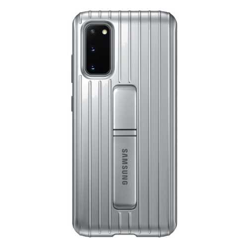 Чехол Samsung Protective Standing Cover X1 для Gal. S20 Silver