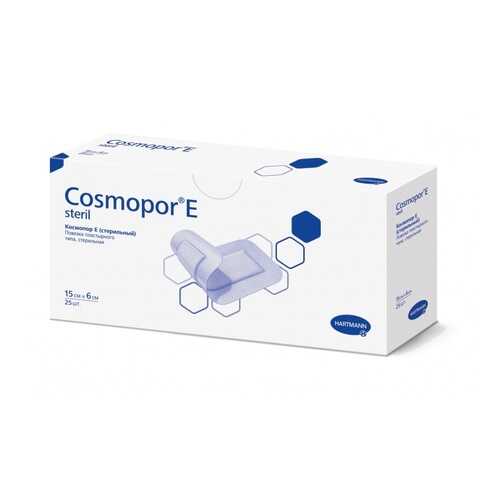 Повязка послеоперационная Cosmopor E стерильная самоклеящаяся размером 15 х 6 см 25 шт.