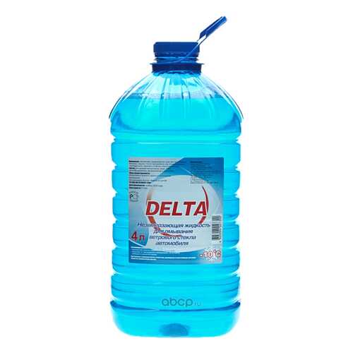 Жидкость омывателя незамерзающая -10C DELTA-NEO ПЭТ готовая 4 л 00-00000114