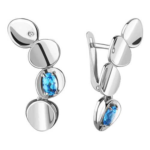 Серьги Aquamarine 4718105А.5