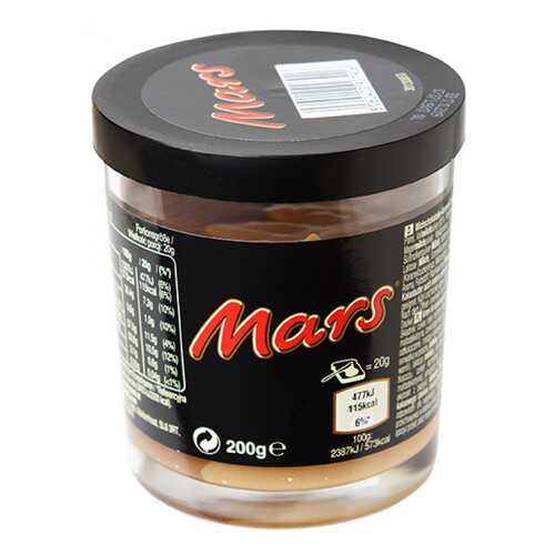 Шоколадная паста Mars 200 гр.
