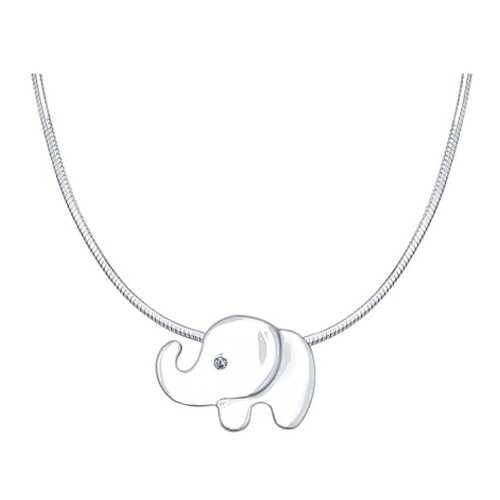 Серебряное колье «Мудрость» SOKOLOV 87070002 40