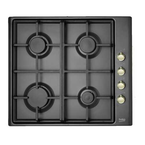 Встраиваемая варочная панель газовая Beko HIZG 64126 AR Black