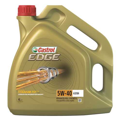 Моторное масло Castrol Edge 5W-40 4л