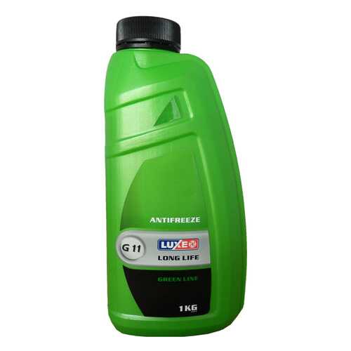 Антифриз LUXE ANTIFREEZE GREEN LINE G11 Зеленый Готовый антифриз 1кг