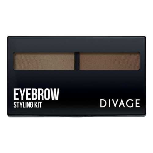 Тени для бровей Divage Eyebrow Styling Kit тон 01