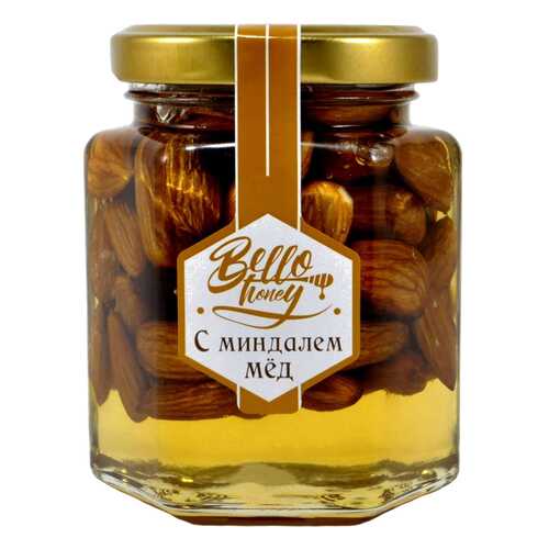 Миндаль в акациевом меду BelloHoney 200 мл
