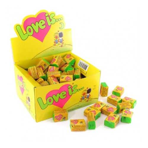 Жевательная резинка Love is кокос-ананас 4.2 г 100 г