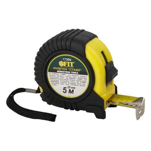 Рулетка Стайл 5 м x 25 мм FIT 17306