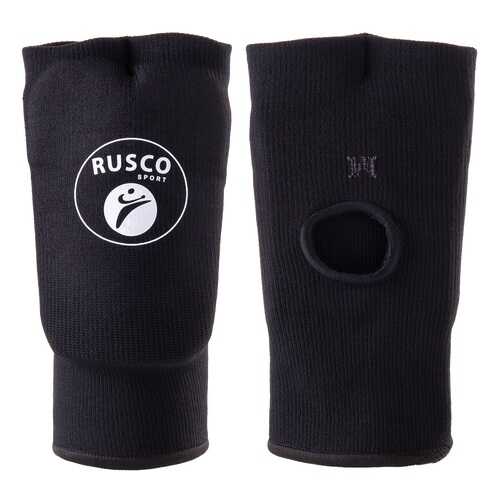 Накладки на кисть Rusco Sport, хлопок, черный (S)
