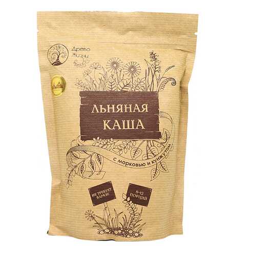 Каша льняная с морковью и кунжутом 400 г