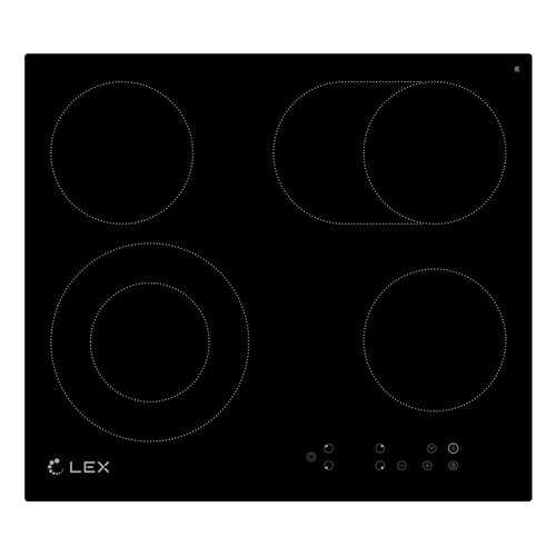 Встраиваемая варочная панель электрическая LEX EVH 642 BL Black