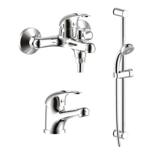 Смеситель для ванны Rossinka Silvermix SET35-80 хром