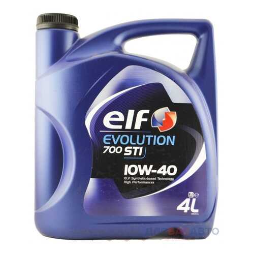 Масло моторное EVOL. 700 STI 10W40 (SN) 4L аналог 201552