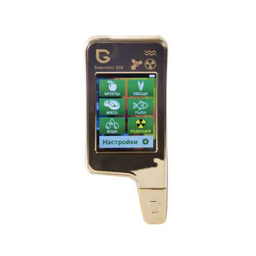Нитратомер, измеритель жёсткости воды, дозиметр GREENTEST ECO 5 GOLD