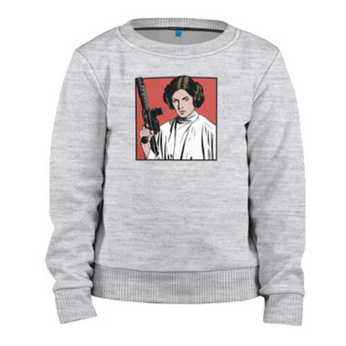 Детский свитшот ВсеМайки Leia Organa Solo хлопок, размер 128