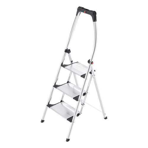 Стремянка Hailo алюминиевая LivingStep Comfort Plus 3 ступени