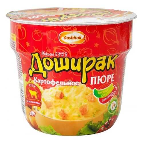 Пюре картофельное Доширак со вкусом мяса 40 г