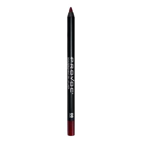 Карандаш для губ PROVOC Semi-Permanent Gel Lip Liner 08 Wine Stained