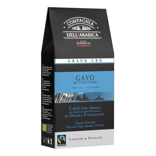 Кофе Compagnia Dell'Arabica Gayo Mountain Sumatra Indonesia молотый 250 г