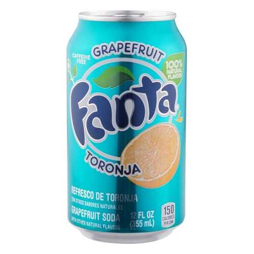 Напиток безалкогольный сильногазированный Fanta grapefruit жестяная банка 0.355 л