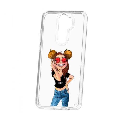 Чехол Xiaomi Redmi Note 8 Pro Kruche Print Smiling