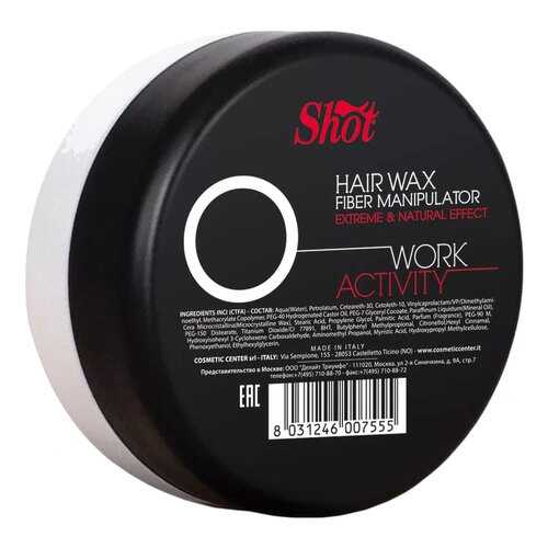 Воск для укладки Shot Work Activity Wax-Manipulator O 100 мл