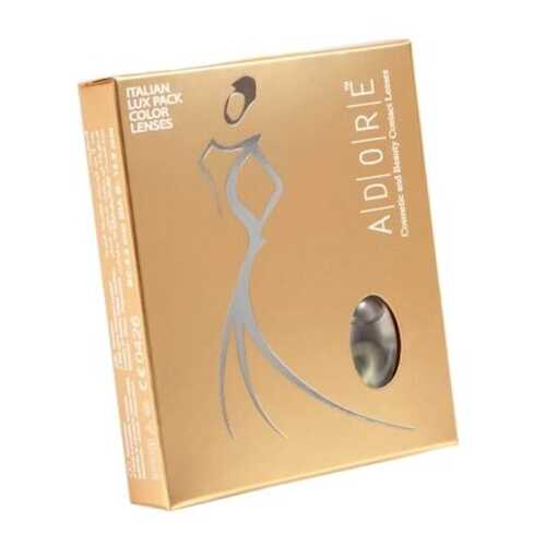 Контактные линзы Adore 2 линзы R 8,6 -1,00 Медовые