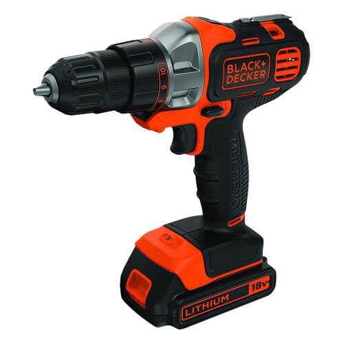 Мультитул Black & Decker MT218KB черно-оранжевый