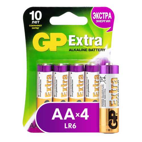 Батарейка GP Extra AA (15AXNEW-2CR4) 4 шт