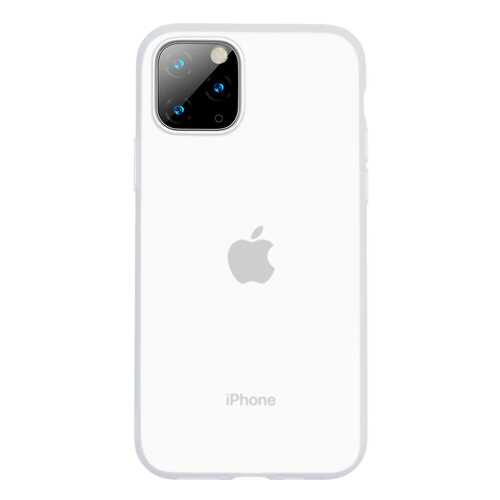 Чехол Baseus Jelly Liquid Silica Gel для iPhone 11 Pro Max Transparent White