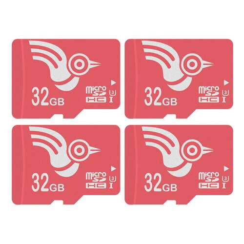 Карта памяти Adroitlark microSDHC Class 10 U3 32B 4шт