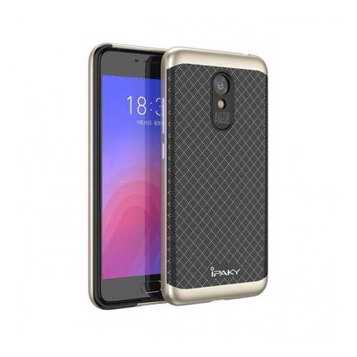Чехол iPaky +PC для Meizu M6 Black/Gold