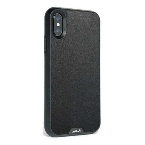 Чехол Mous Limitless 2.0 (LIM2-IX65BLK-LETHRBLK-NS-RET) для iPhone Xs Max (Black Leather)
